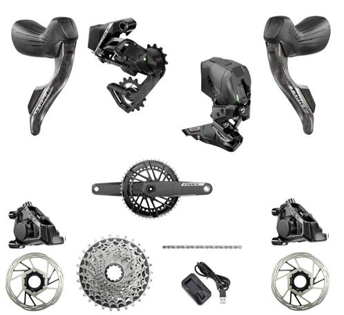 SRAM Force AXS E1 2x12 groepset nieuw model, Fietsen en Brommers, Fietsonderdelen, Nieuw, Racefiets, Overige typen, Ophalen of Verzenden
