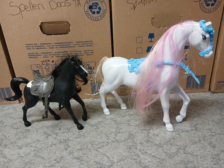 Speelgoed paarden, Kinderen en Baby's, Speelgoed | Overig, Gebruikt, Jongen of Meisje, Ophalen