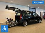 Citroen Berlingo L1 Rolstoelauto 3+1, Auto's, 12 maanden, Stof, Zwart, 3 cilinders