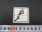 sticker pictogram sport volleybal, Verzamelen, Ophalen, Zo goed als nieuw