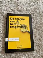 Analyse van de bedrijfsomgeving, Boeken, Ophalen of Verzenden, Zo goed als nieuw