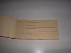 Kwitantieboekje voor een maand huur, maandwoning jaren 50, Ophalen of Verzenden