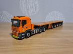 Michielsens Scania R5 Lowline, Nooteboom 6-as ballasttrailer, Hobby en Vrije tijd, Modelauto's | 1:50, Ophalen of Verzenden, Gebruikt