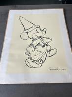 Vintage print 40x50 cm Disney Mickey Mouse Fantasia 1940, Antiek en Kunst, Ophalen of Verzenden