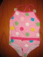 Roze badpak met punten, 98, Dopodopo Girls, Ophalen of Verzenden, Zo goed als nieuw, Meisje, Sport- of Zwemkleding