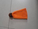 Warme oranje muts, Kleding | Dames, Mutsen, Sjaals en Handschoenen, Maat 38/40 (M), Ophalen of Verzenden, Zo goed als nieuw, Hema
