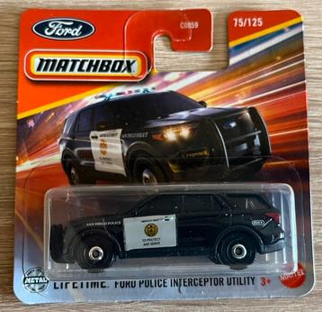 Matchbox Ford police interceptor utility beschikbaar voor biedingen