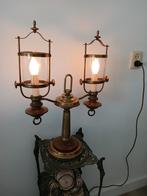 Schemerlamp., Ophalen, Gebruikt, Hout, Antiek