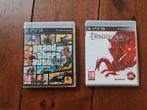 PS3 Games: GTA V & Dragon Age Origins, Spelcomputers en Games, Avontuur en Actie, Online, Gebruikt, Vanaf 18 jaar