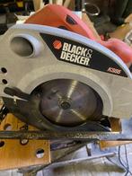 Black & Decker KS55 Cirkelzaag 170mm - 1200watt - 220V, Cirkelzaag, Ophalen of Verzenden, Zo goed als nieuw, Black&Decker