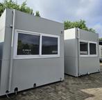 Kantoorunit, Bouw-schaftkeet, Woonunit, 6,20x3,07 / 2 stuks., Ophalen, Gebruikt
