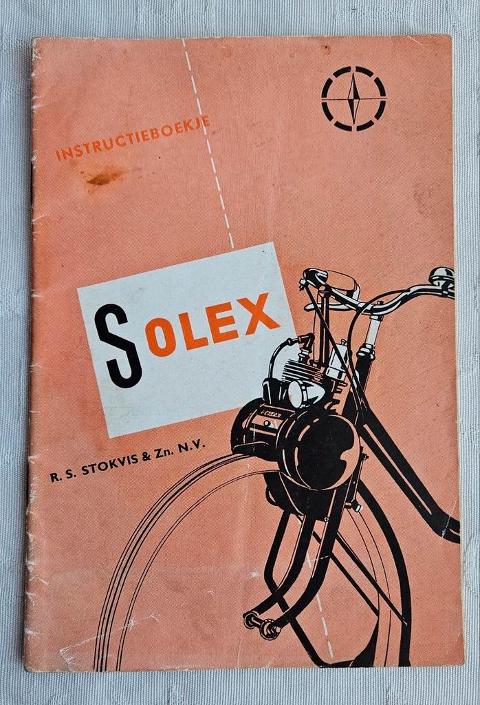 Solex Instructieboekje - Origineel, Fietsen en Brommers, Handleidingen en Instructieboekjes, Gebruikt, Ophalen of Verzenden