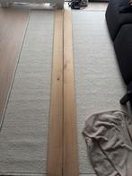 Massief eiken wandplank 2x, Ophalen, Zo goed als nieuw