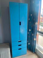 Ikea Stuva kledingkast blauw en wit, Kinderen en Baby's, Ophalen, Minder dan 75 cm, 50 tot 70 cm, 105 cm of meer