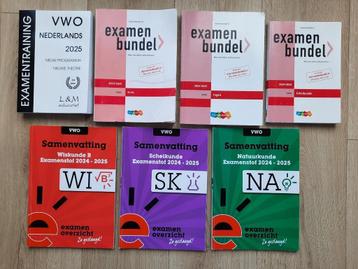 Examenbundels samenvatting VWO 2025 beschikbaar voor biedingen