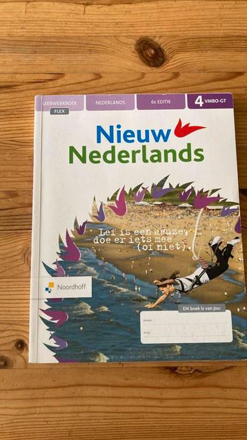 Nederlands Leerwerkboek 4 VMBO-GT beschikbaar voor biedingen