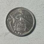 5 pesetas Spanje 1957, Postzegels en Munten, Ophalen of Verzenden, Overige landen