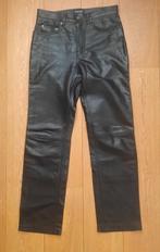 Izgs Mooie leren broek zwart Maat 32, Ophalen of Verzenden, Zo goed als nieuw, Maat 34 (XS) of kleiner, Zwart