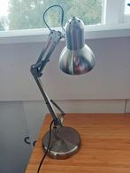 Handige bureaulamp inclusief lichtbron, Ophalen of Verzenden, Gebruikt, Metaal, Minder dan 50 cm