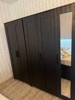 Ikea kasten 2x kleding kast brimnes donkerbruin, Ophalen, Gebruikt, 100 tot 150 cm, 150 tot 200 cm
