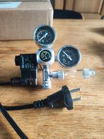 Co2 reduceerventiel set aquarium, magneetklep, bellenteller., Ophalen of Verzenden, Gebruikt