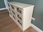 Houten ladekast / dressoir / commode 150x45x90cm wit, Ophalen, Gebruikt, 150 tot 200 cm, Met lade(s)