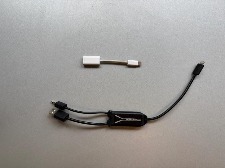 MW/MINI Music Media Adapter + Apple Lightning–USB-C adapter, Auto diversen, Overige Auto diversen, Ophalen of Verzenden