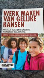 Monique Volman - Werk maken van gelijke kansen, Sociale wetenschap, Ophalen of Verzenden, Zo goed als nieuw, Monique Volman; Eddie Denessen; Linda Van den Bergh