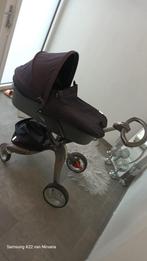Stokke kinderwagen, Verstelbare duwstang, Zo goed als nieuw, Combiwagen, Ophalen