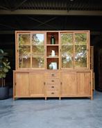 XL Winkelkast | Buffetkast | Vitrinekast Teak #2031, Gebruikt, 200 cm of meer, Ophalen of Verzenden, 200 cm of meer