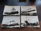 4 ansichtkaarten sleepboten Smit & co, Verzamelen, Scheepvaart, Ophalen of Verzenden, Motorboot, Kaart, Foto of Prent