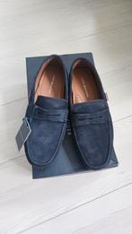 Nieuwe Tommy Hilfiger Classic Suede Penny Loafer - 41, Loafers, Blauw, Tommy Hilfiger, Nieuw