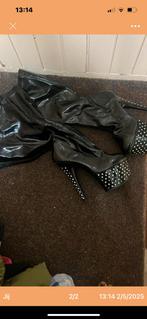 Paar leuk dames laarzen en pumpen vanaf 7 euro te koop, Kleding | Dames, Ophalen of Verzenden, Zo goed als nieuw, Zwart, Hoge laarzen