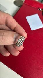925 sterling zilver ring Ti Sento 17 mm zirkonium, Gebruikt, Ophalen of Verzenden, 17 tot 18, Dame
