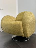 Stoere fauteuille met zachte velouren stof, Huis en Inrichting, Fauteuils, Ophalen of Verzenden, Zo goed als nieuw, Minder dan 50 cm