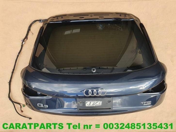 8U0827025 Q3 kofferdeksel RSQ3 achterklep q3 8u = 2011-2017, Auto-onderdelen, Carrosserie en Plaatwerk, Deur, Audi, Achter, Gebruikt