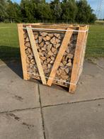 Eiken en beuken haardhout ovengedroogd. Plancha, ofyr, bbq, 6 m³ of meer, Ophalen of Verzenden, Eikenhout, Blokken
