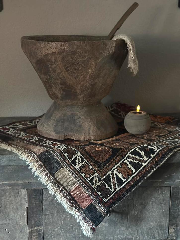 Oud Perzisch kleedje Hoffz, Huis en Inrichting, Woonaccessoires | Zuilen en Pilaren, Zo goed als nieuw, Ophalen of Verzenden