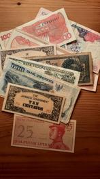 Diverse bankbiljetten Bank Indonesia, Zuidoost-Azië, Ophalen of Verzenden