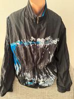Australian trainingsjack - vintage Aussie Gabber, Ophalen of Verzenden, Gedragen, Maat 56/58 (XL), Zwart