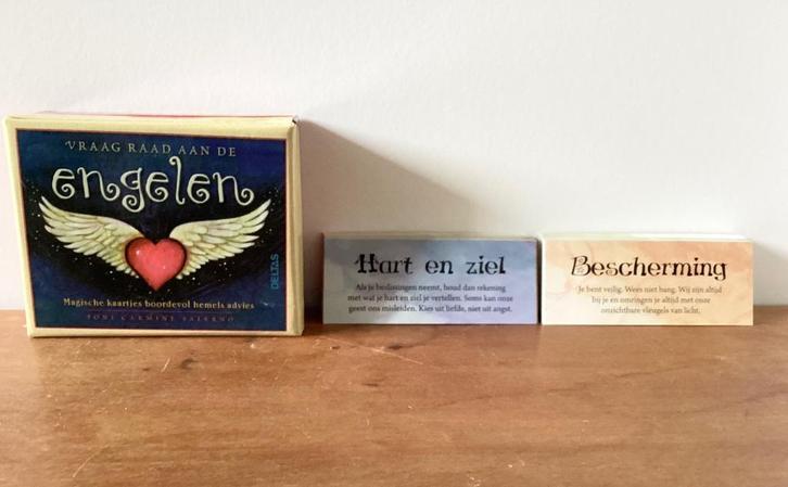 Engelen kaarten set - Toni Carmine Salerno, Boeken, Esoterie en Spiritualiteit, Zo goed als nieuw, Overige typen, Tarot of Kaarten leggen
