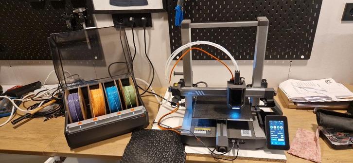 Anycubic kobra 3 met Ace pro, Computers en Software, 3D Printers, Zo goed als nieuw, Ingebouwde Wi-Fi, Ophalen
