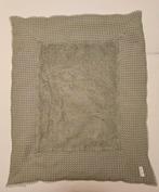 Koeka boxkleed groen grijs, Kinderen en Baby's, Boxen, Ophalen of Verzenden, Gebruikt, Boxkleed