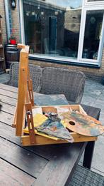 Draagbare schildersezel, Hobby en Vrije tijd, Schilderen, Ophalen of Verzenden, Gebruikt, Ezel