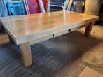 Eiken salontafel, Ophalen, Gebruikt, 50 tot 100 cm, Minder dan 50 cm