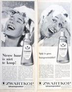 80+ vintage reclames Zwartkop haarproducten 35-69 Schwarzkop, Verzamelen, Verzenden, Gebruikt