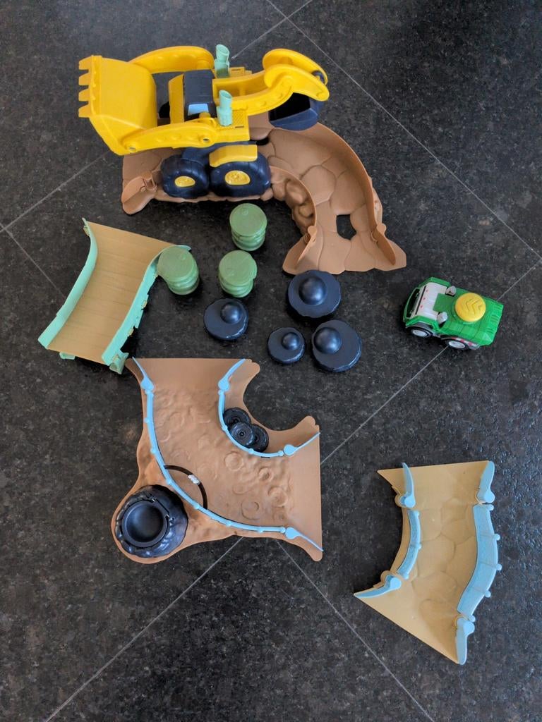 Little Tikes Slammin Racers Speelset - Bouwplaats Avontuur!, Ophalen of Verzenden, Gebruikt, Jongen of Meisje