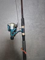 Vishengel met molen, Watersport en Boten, Hengelsport | Karpervissen, Ophalen of Verzenden, Gebruikt, Werphengel