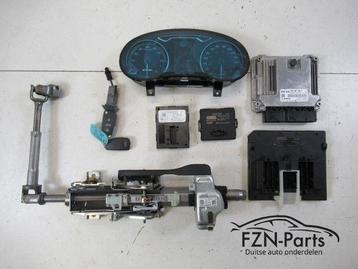 Audi A3 8V4 Facelift E-Tron Startset ECU Tellerunit Sleutels beschikbaar voor biedingen