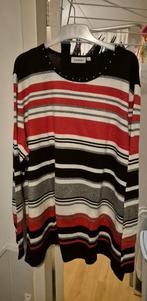 rood zwart wit gestreept dames trui maat xl, Kleding | Dames, Grote Maten, Ophalen of Verzenden, Zo goed als nieuw, Rood, Trui of Vest